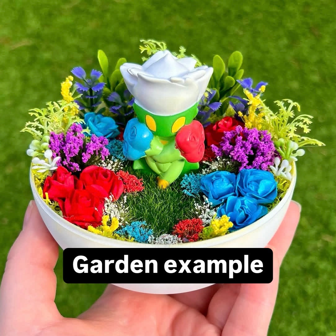 MADE TO ORDER Pkball Terrarium (Standard Size, 10cm diameter)