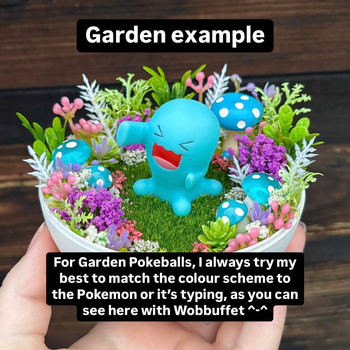 MADE TO ORDER Pkball Terrarium (Standard Size, 10cm diameter)