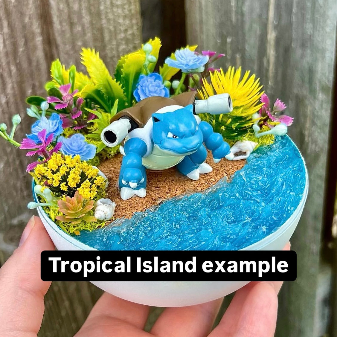 MADE TO ORDER Pkball Terrarium (Standard Size, 10cm diameter)