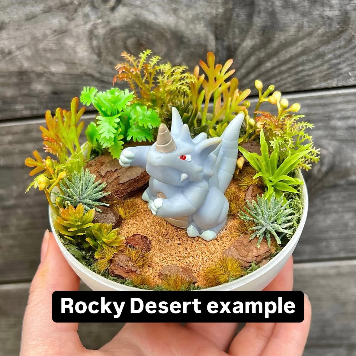 MADE TO ORDER Pkball Terrarium (Standard Size, 10cm diameter)
