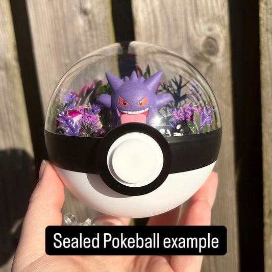 Espeon Garden Pkball Terrarium - Standard size, 10cm diameter