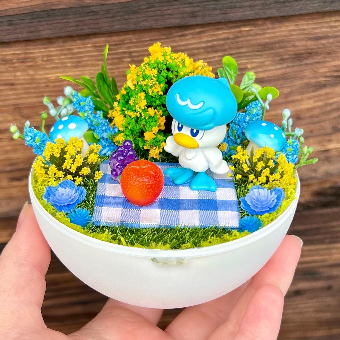 MADE TO ORDER Pkball Terrarium (Standard Size, 10cm Diameter) STARTERS