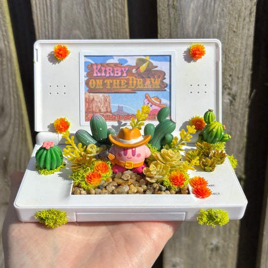 Cowboy Kirb Wild West Themed DS Lite Terrarium